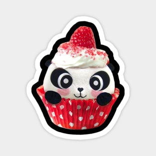 Panda cup cake Magnet