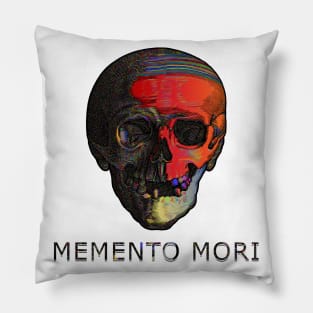 Memento Mori Colorful Pillow