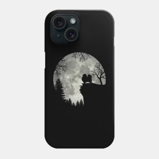 Pomeranian Dog And Moon Scary Halloween Phone Case