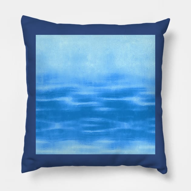 Tranquil Waters Pillow by PurplePeacock