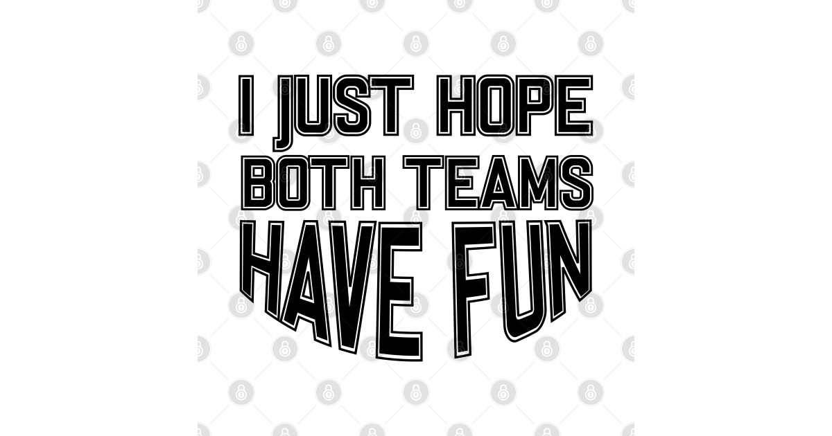 i just hope both teams have fun the office