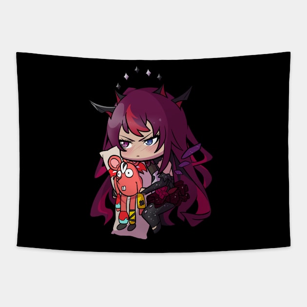 Chibi IRyS - Hololive Tapestry by MangaXai