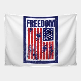 Freedom can get messy Tapestry