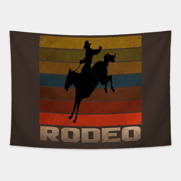 vintage rodeo Tapestry by rika marleni