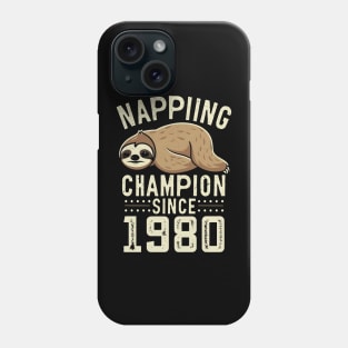 Napping champion since 1990 Phone Case