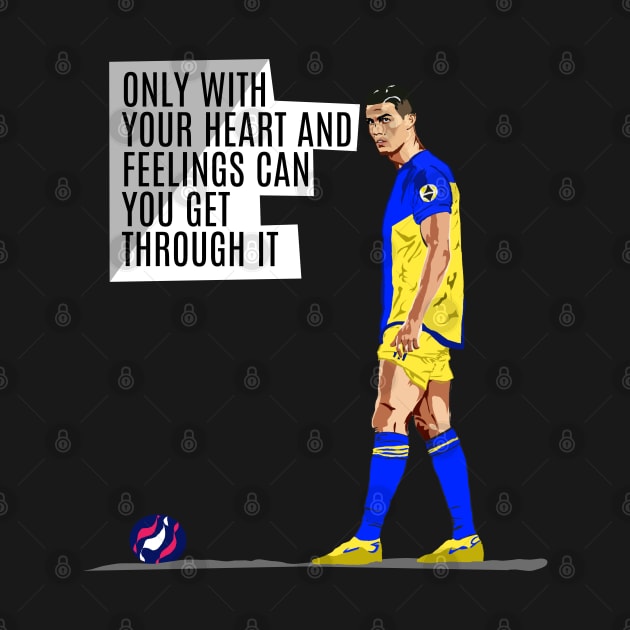 Inspirational words from Cristiano Ronaldo by Asepart