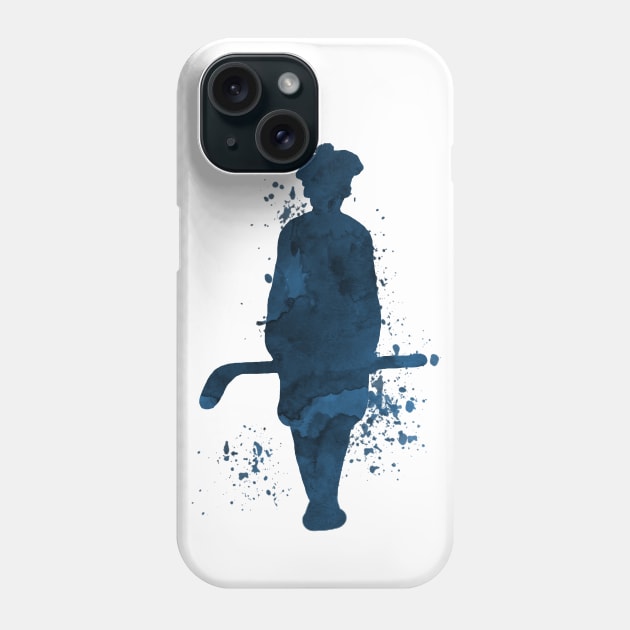 Hockey girl Phone Case by TheJollyMarten