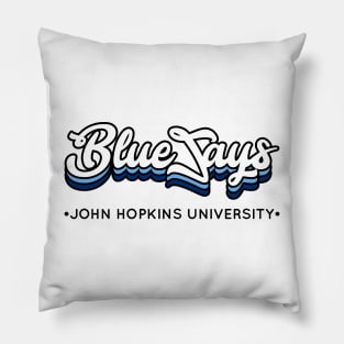 Blue Jays - John Hopkins University Pillow