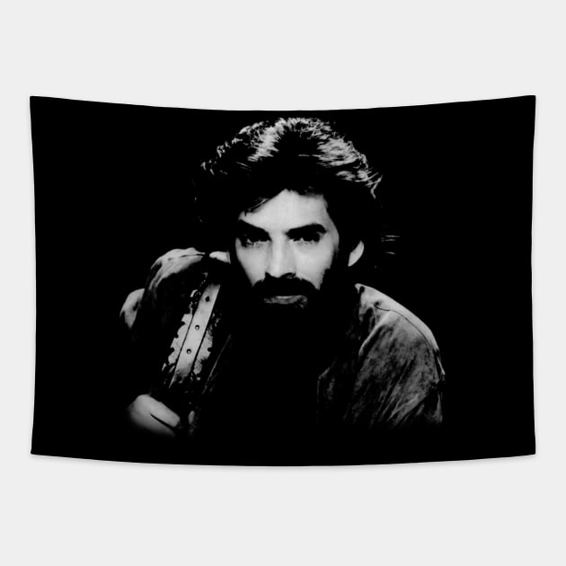 Footloose and Fancy-Free Celebrate the Classic Hits of Kenny Loggins with a Stylish T-Shirt Tapestry by QueenSNAKE