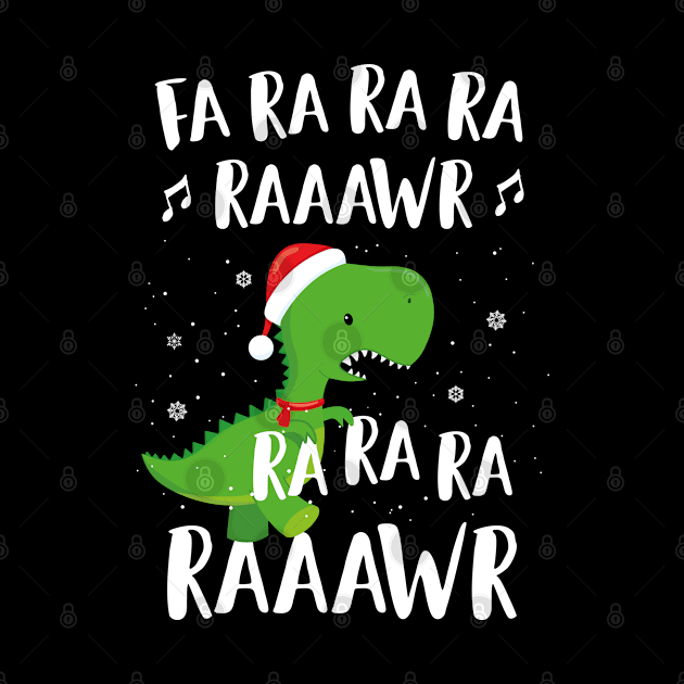 Dinosaur Shirt For Boys Fa Ra Ra Ra Ra T Rex Funny Christmas by trendingoriginals