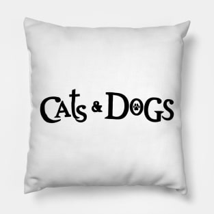 Cats Dog Pillow