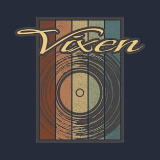 Vixen Vynil Silhouette T-Shirt