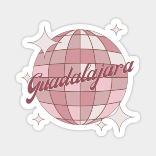 Guadalajara Mexico Retro Vintage Dance vacation Magnet