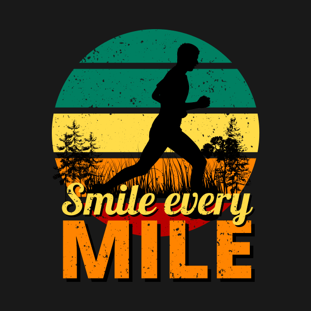 Running Marathon Jogging Miles Jogger Runner by Foxxy Merch