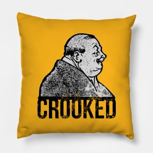 Crooked Politician Pillow