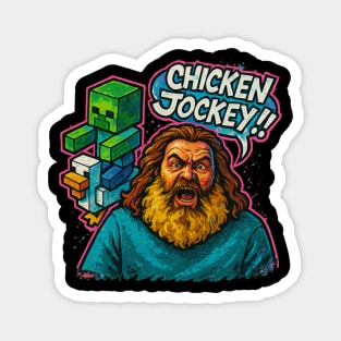 Chicken Jockey Magnet