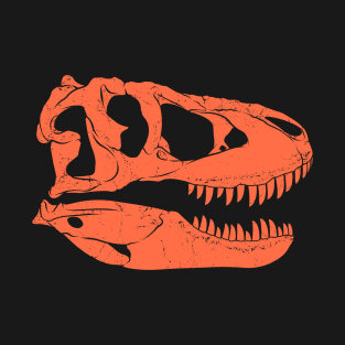 Tarbosaurus fossil skull T-Shirt