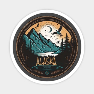Explore Alaska Magnet