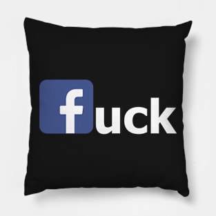 Facebook? Fuck! Pillow