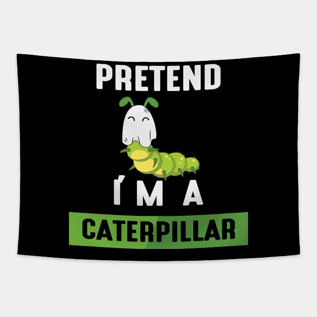 Pretend I'm a Caterpillar Tapestry by MZeeDesigns