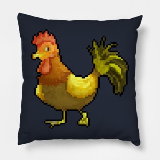 Wild Pixel Threads Rooster Pillow