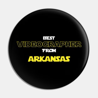 Best Videographer from Arkansas Pin