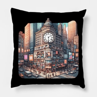 Times Square Pillow