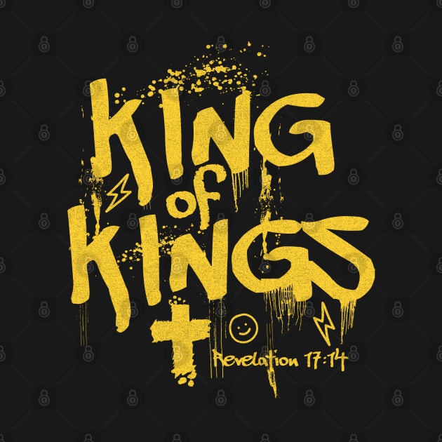 King of Kings Graffiti Revelation 17:14 by Contentarama