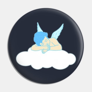 Sleeping Angel Pin