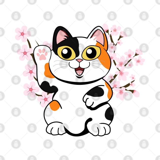 Hi There Calico Cat by leBoosh-Designs