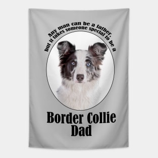 Border Collie Dad Tapestry