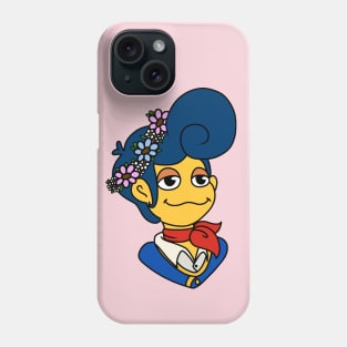 wally darling and flowers Phone Case