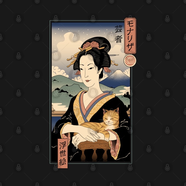 Lisa Ukiyo-e by Vincent Trinidad Art