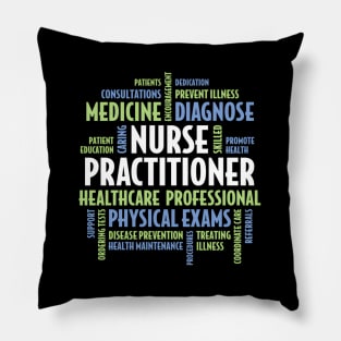 Nurse Practitioner - Np Words For Np Pillow