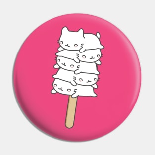 Kitty icecream on a stick Pin