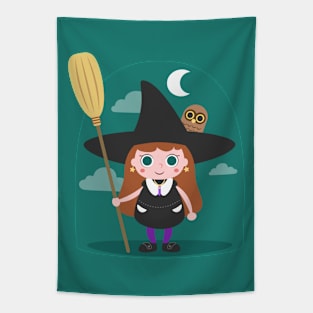 Little Witch Tapestry