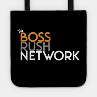 Boss Rush Network Logo (Black Creators and Black Support) Tote