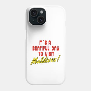 The Maldives Gift ideas for the travel enthusiast. Phone Case