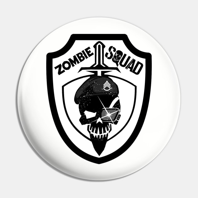 Zombie Squad Combat Patch Pin by Zombie Squad Clothing
