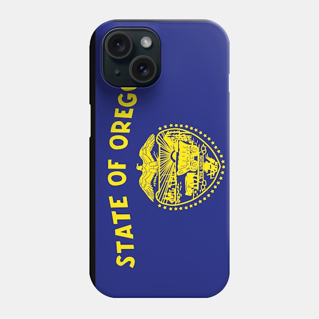 Oregon Flag Phone Case by taoistviking