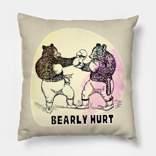 Bearly Hurt Pillow