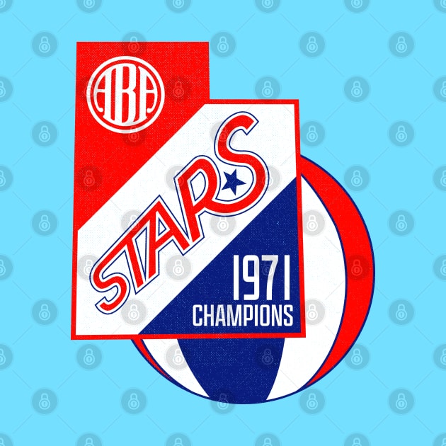 Defunct Utah Stars 1971 ABA Champions by LocalZonly