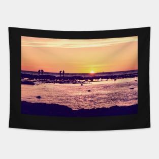 Enjoying Summer at the Beach Tapestry