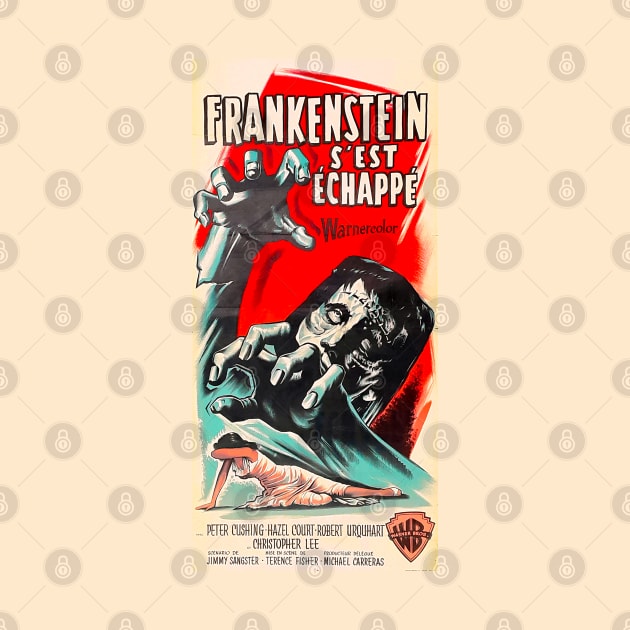 Frankenstein S'Est Échappé 1957 by Pop Fan Shop