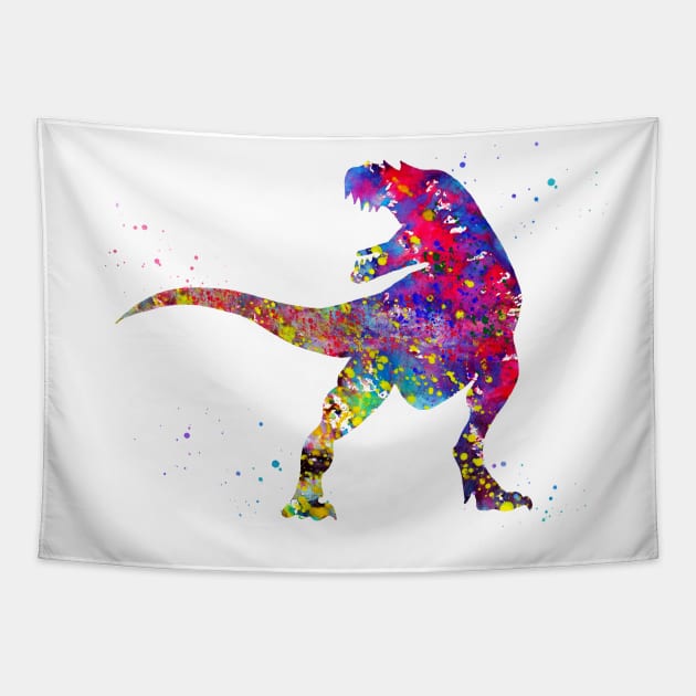 Tyrannosaurus Rex Tapestry by erzebeth