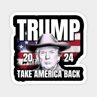 Donald Trump 2024 Take America Back Election - The Return Magnet