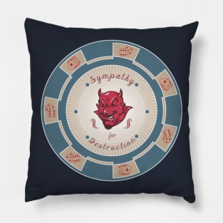 Sympathy for destruction Pillow