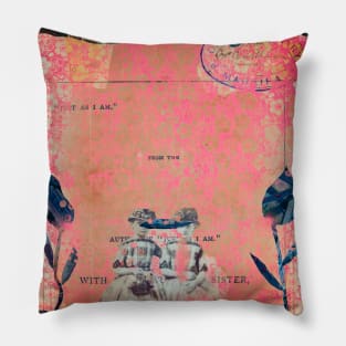 The Twins collage art Pillow