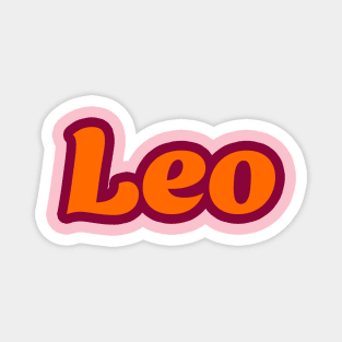 Leo - In The Leo Power Colors Magnet