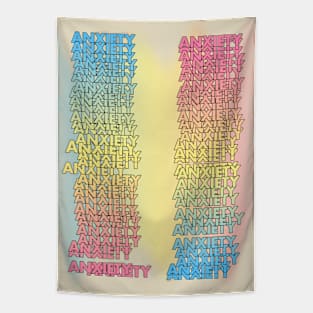 Anxiety ††† Graphic Design Typography Tapestry